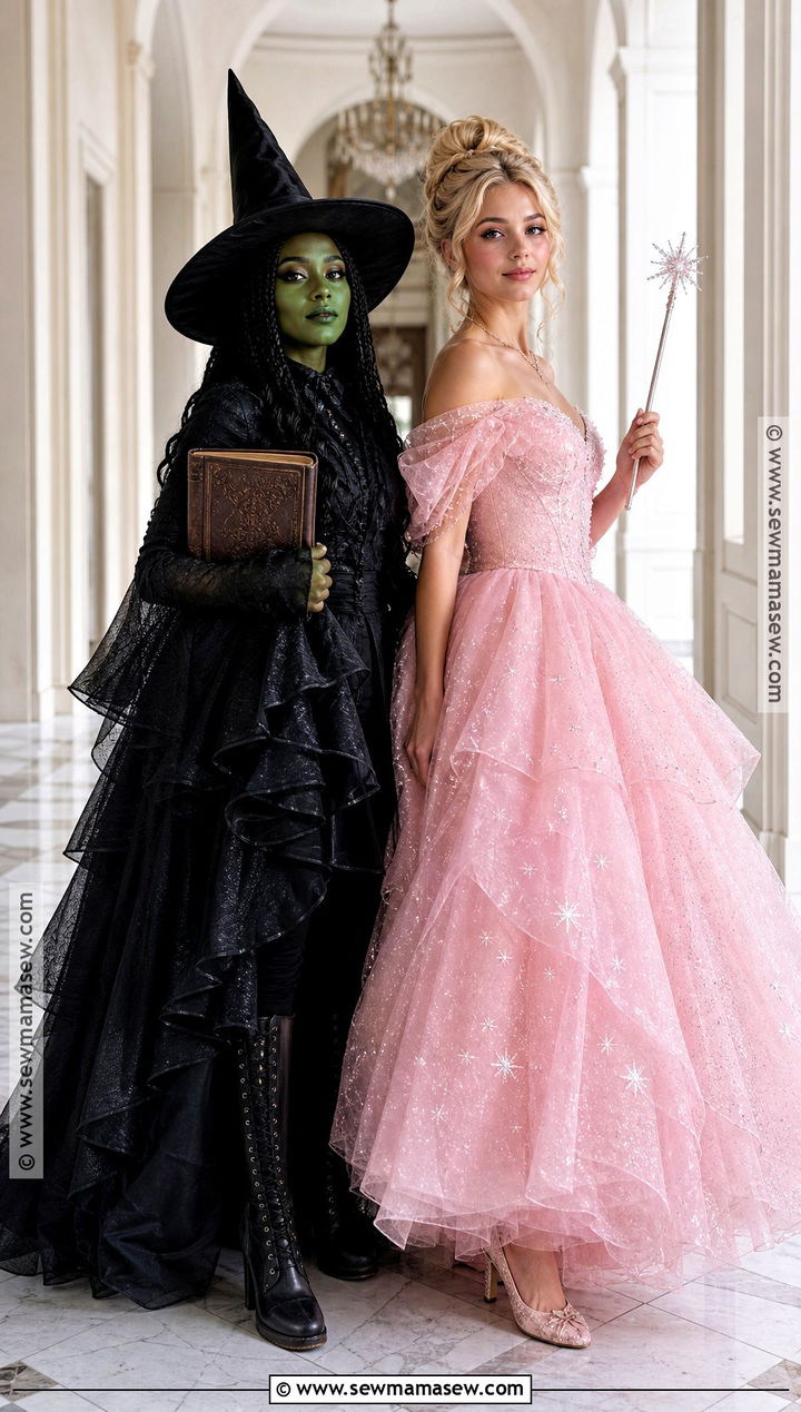 Elphaba And Glinda Duo Cosplay - 30 Elphaba Cosplay Ideas