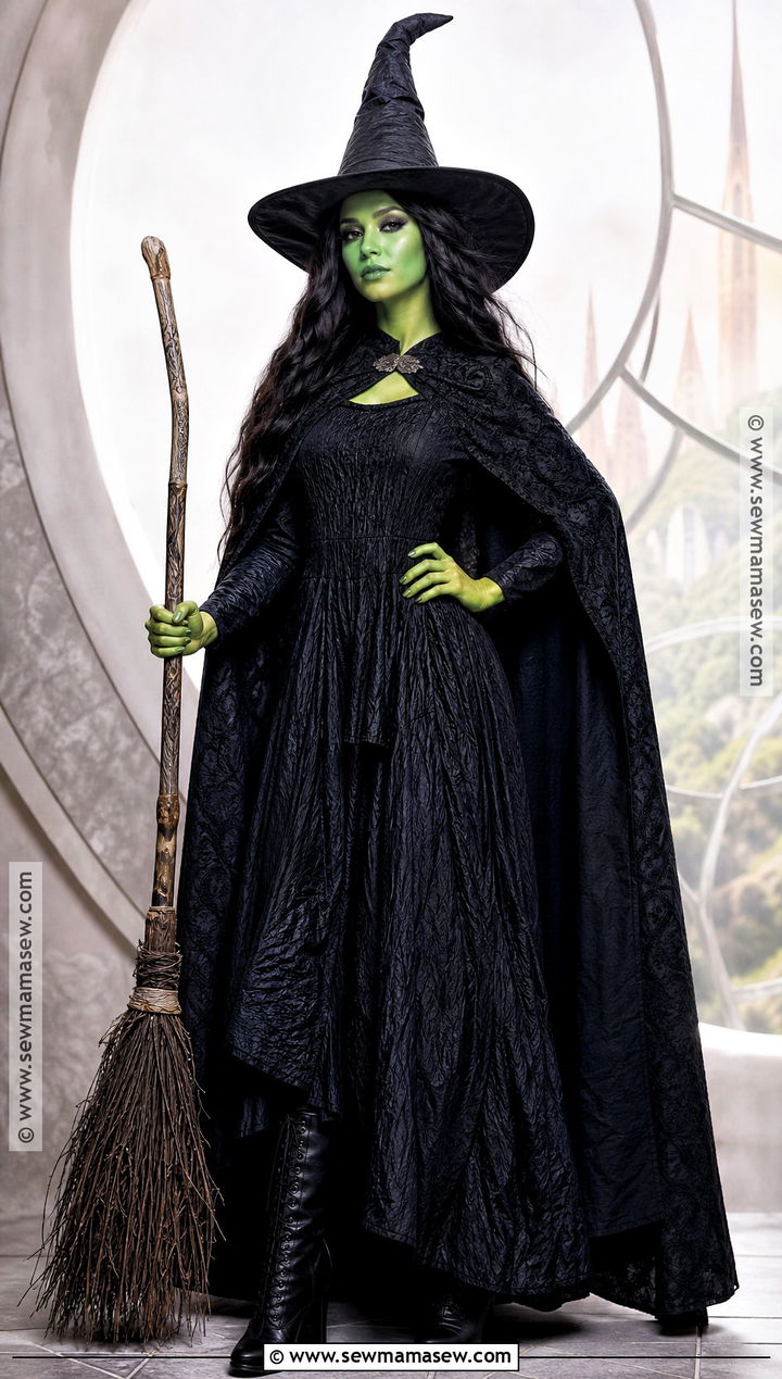 Elphaba Black Dress Movie Costume - 30 Movie Costume Ideas