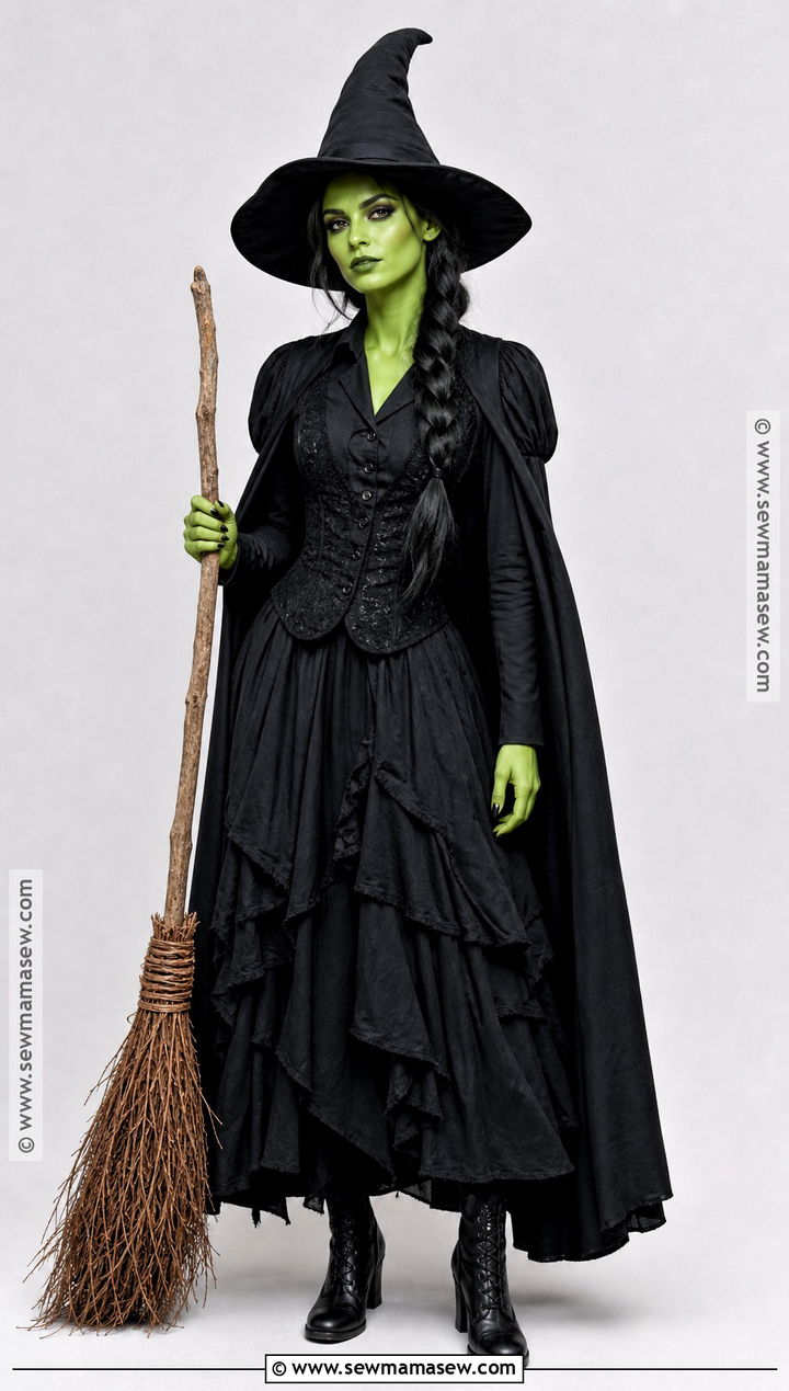 Elphaba Black Witch Costume - 35 costume inspo ideas