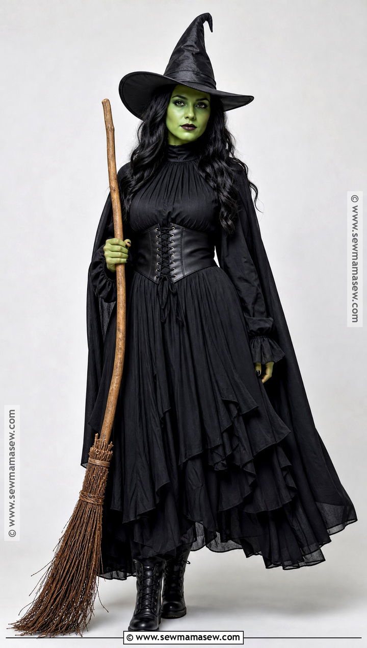 Elphaba Black Witch Movie Costume - 30 halloween costumes movies