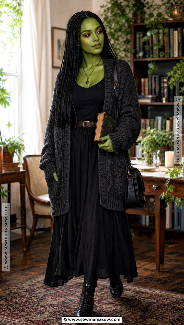 Elphaba Cardigan Cosplay - 30 Elphaba Cosplay Ideas