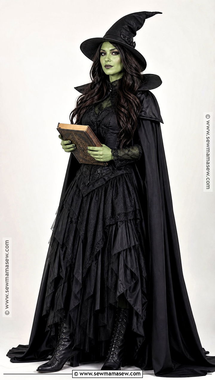 Elphaba Green Witch Costume - 40 brunette halloween costumes