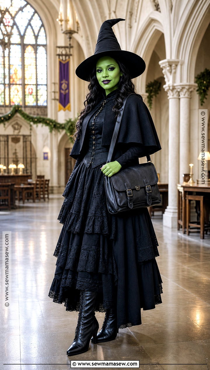 Elphaba Green Witch Costume - 30 Iconic Female Movie Characters Costumes