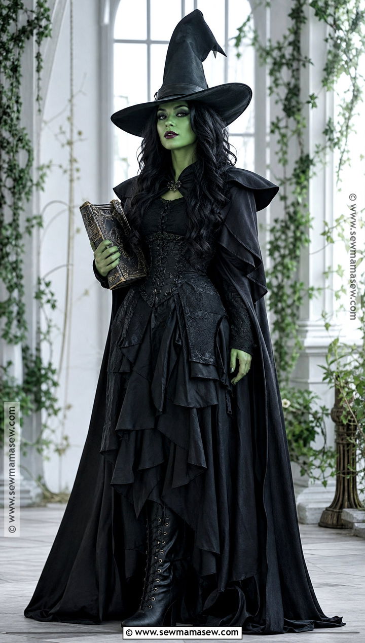 Elphaba Green Witch Costume - 30 movie character costumes for females