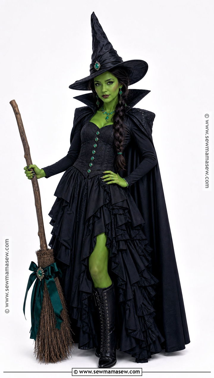 Elphaba Green Witch Costume - 35 green halloween costumes