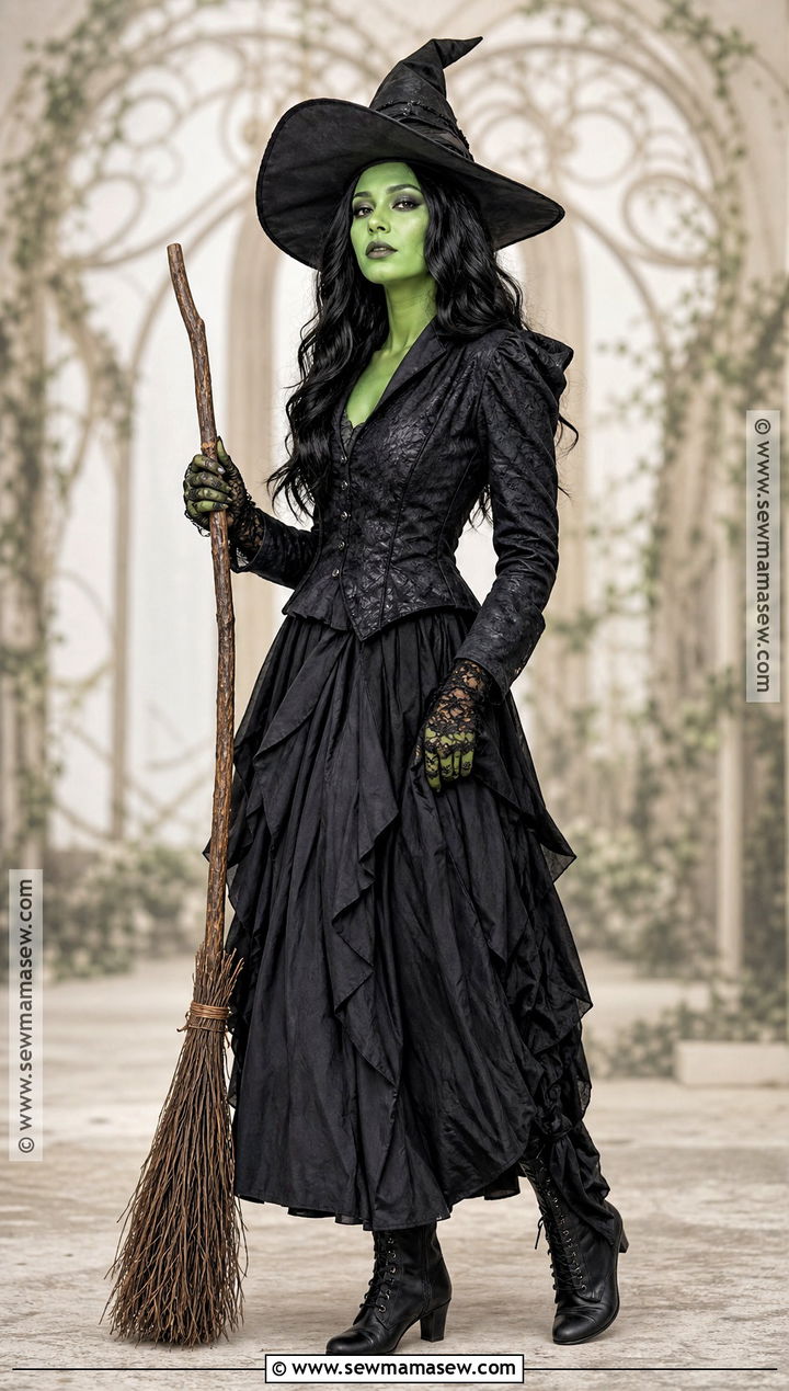 Elphaba Green Witch Costume - 35 Movie Characters To Dress Up As Ideas
