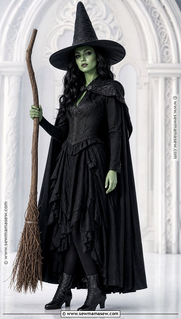 Elphaba Green Witch Costume - 30 film costume ideas