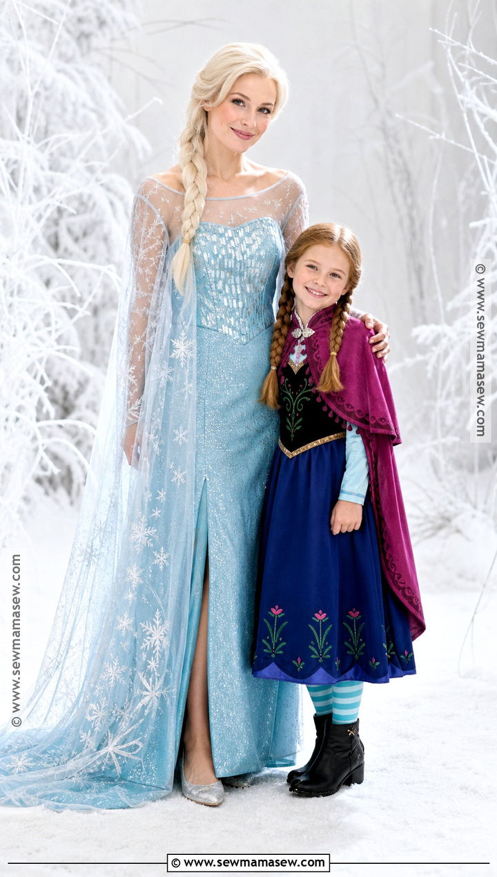 Elsa And Anna Costume - 30 Mommy And Me Costumes Daughters