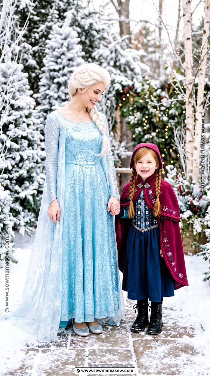 Elsa And Anna Mom And Daughter Costume - 35 mom and daughter halloween costumes
