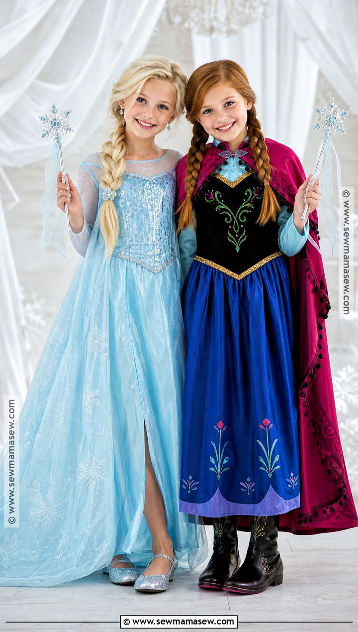 Elsa And Anna Sibling Costume - 35 sibling costume ideas