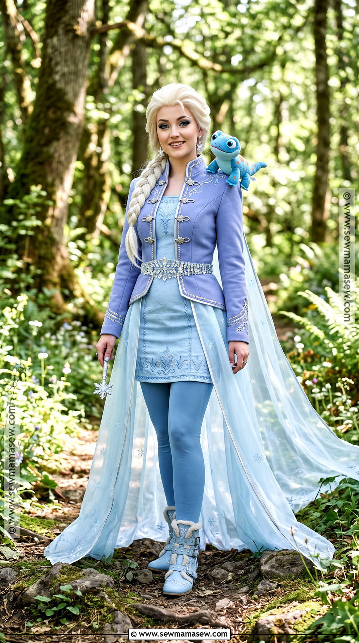 Elsa And Bruni Costume Look - 30 elsa frozen costume ideas