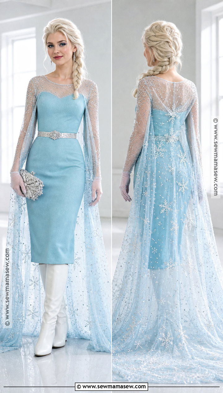 Elsa Cape And Boots Costume - 30 elsa halloween costume ideas