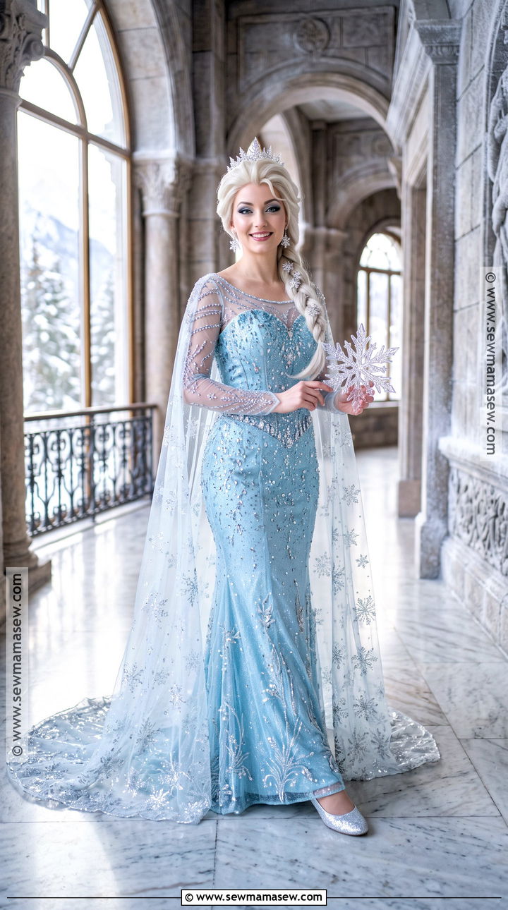 Elsa Ice Queen Cosplay - 35 Princess Cosplay Ideas