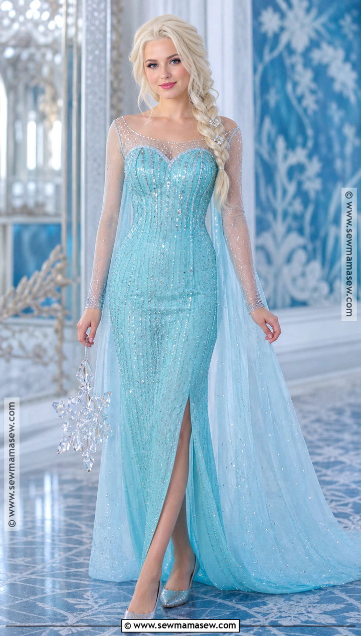 Elsa Ice Queen Costume - 30 blonde hair costumes