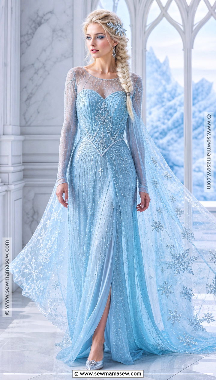 Elsa Ice Queen Costume - 35 halloween costumes women blonde