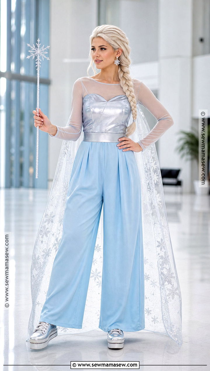 Elsa Jumpsuit Costume - 30 elsa halloween costume ideas