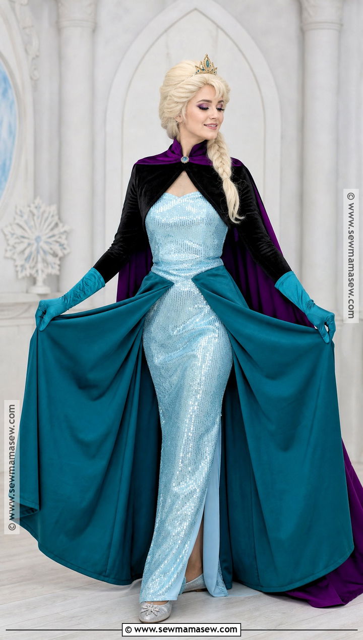 Elsa Transformation Costume - 30 elsa frozen costume ideas