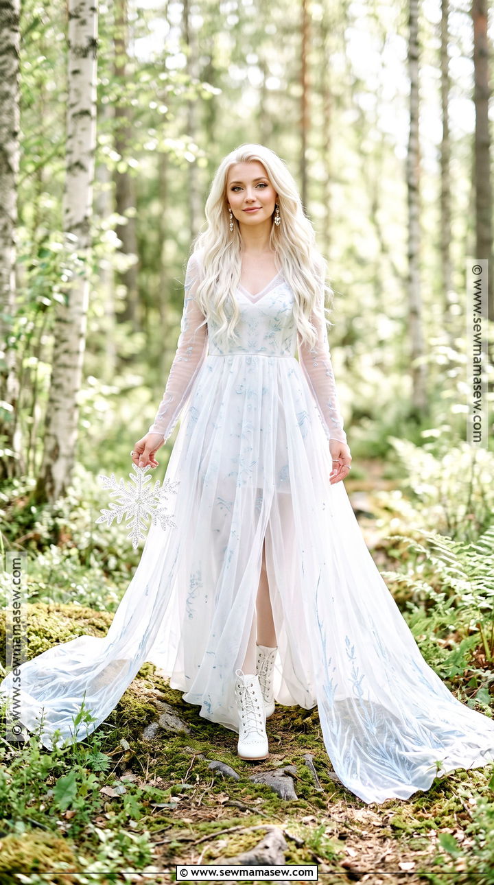 Elsa White Spirit Costume - 30 elsa halloween costume ideas