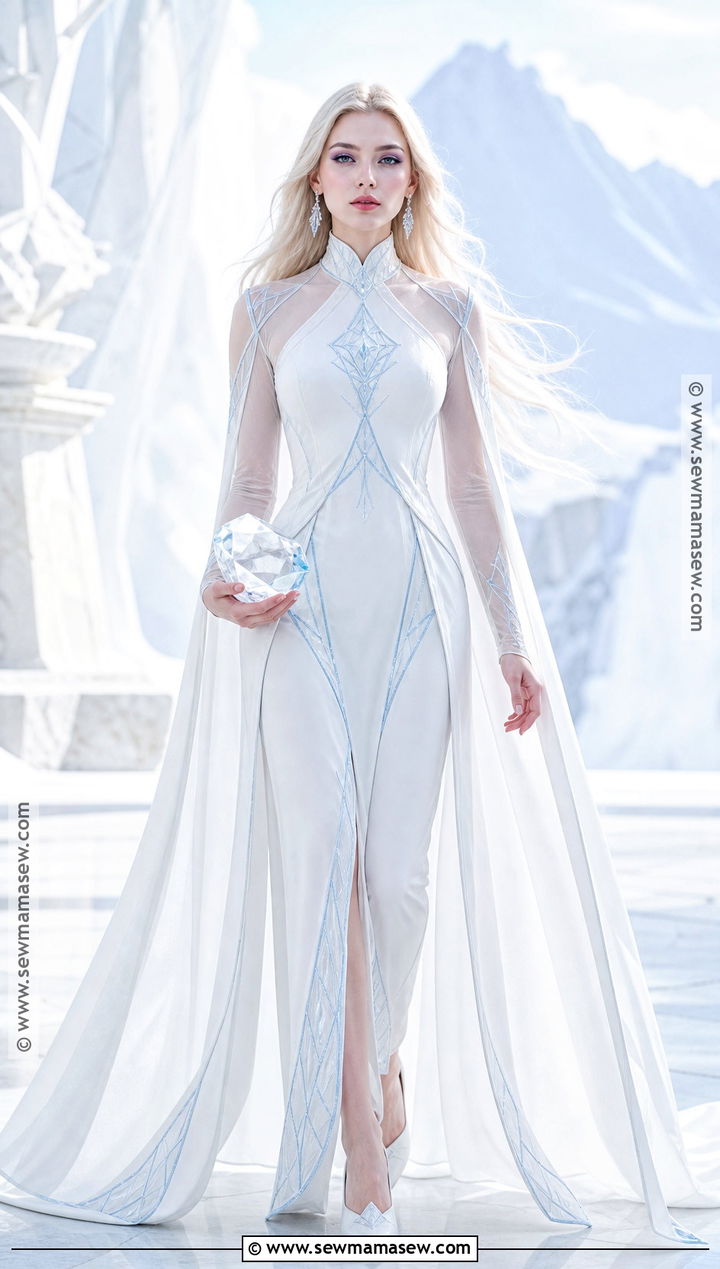 Elsa White Spirit Dress Cosplay - 30 disney princess cosplay ideas