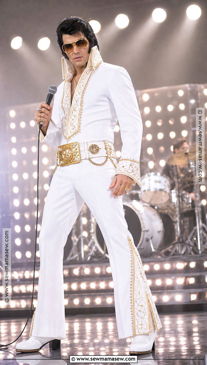 Elvis Presley White Jumpsuit Costume - 40 celebrity halloween costumes
