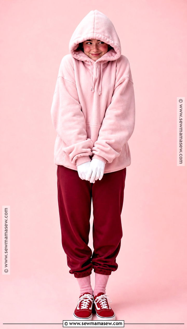 Embarrassment Costume With Pink Hoodie - 30 Inside Out Characters Costumes