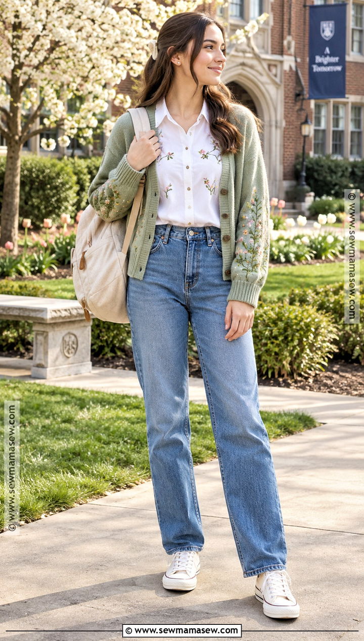Embroidered Shirt Back To School Outfit - 25 back to school shirts
