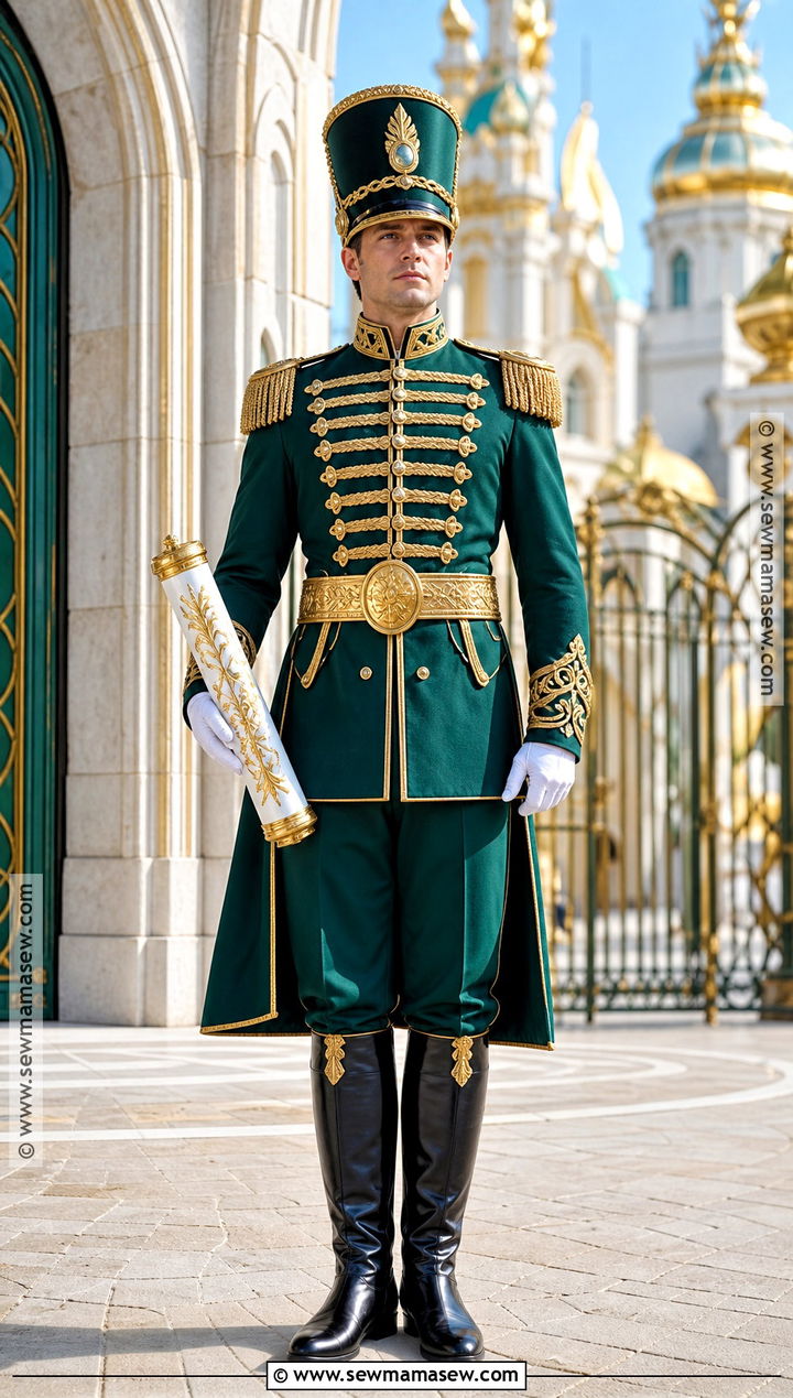 Emerald City Guard Costume With Green Uniform - 30 the wizard of oz costumes