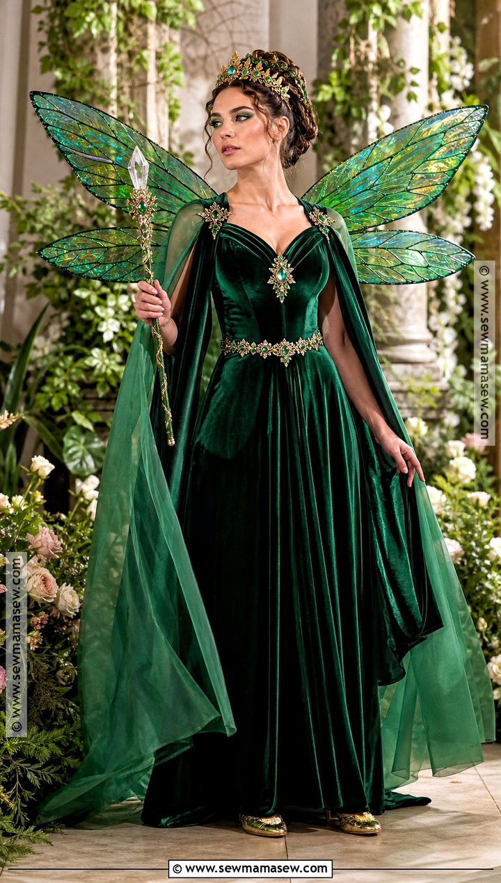 Emerald Fairy Queen Costume - 30 Green Fairy Costume Ideas