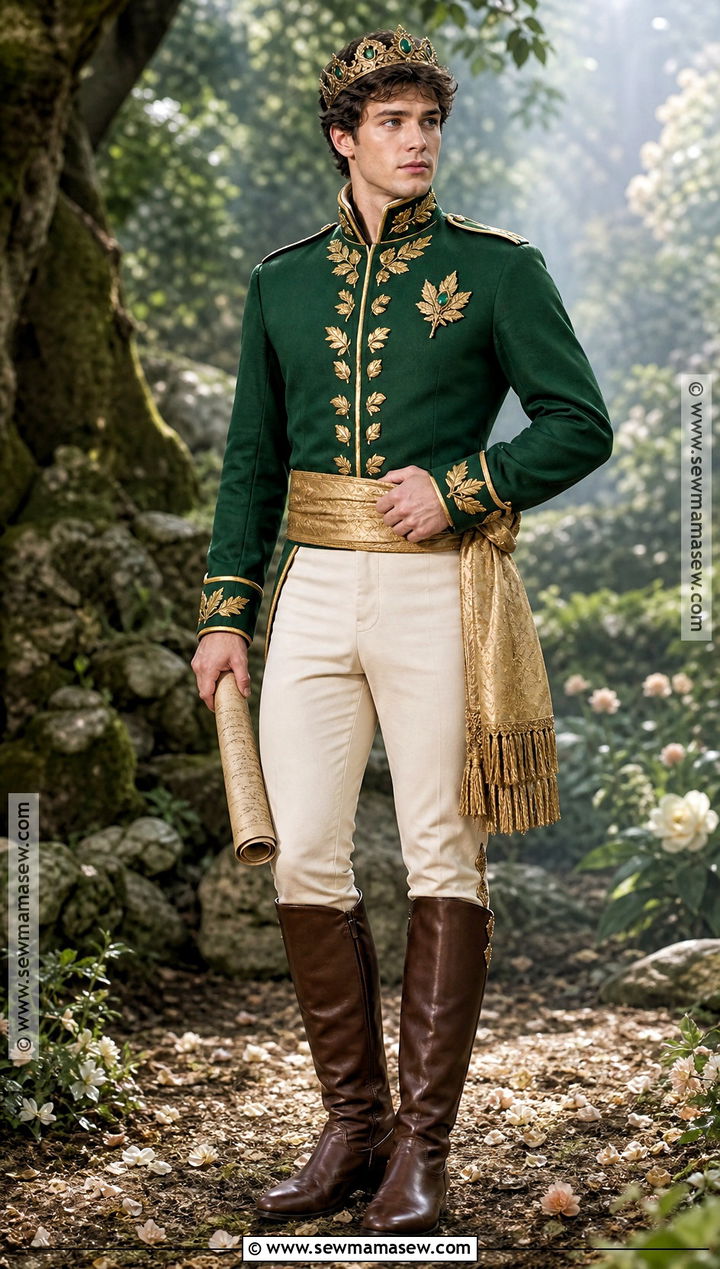 Emerald Green Prince Costume - 35 prince costume ideas