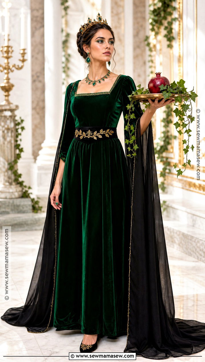 Emerald Queen Persephone Costume - 40 Persephone Costume Ideas