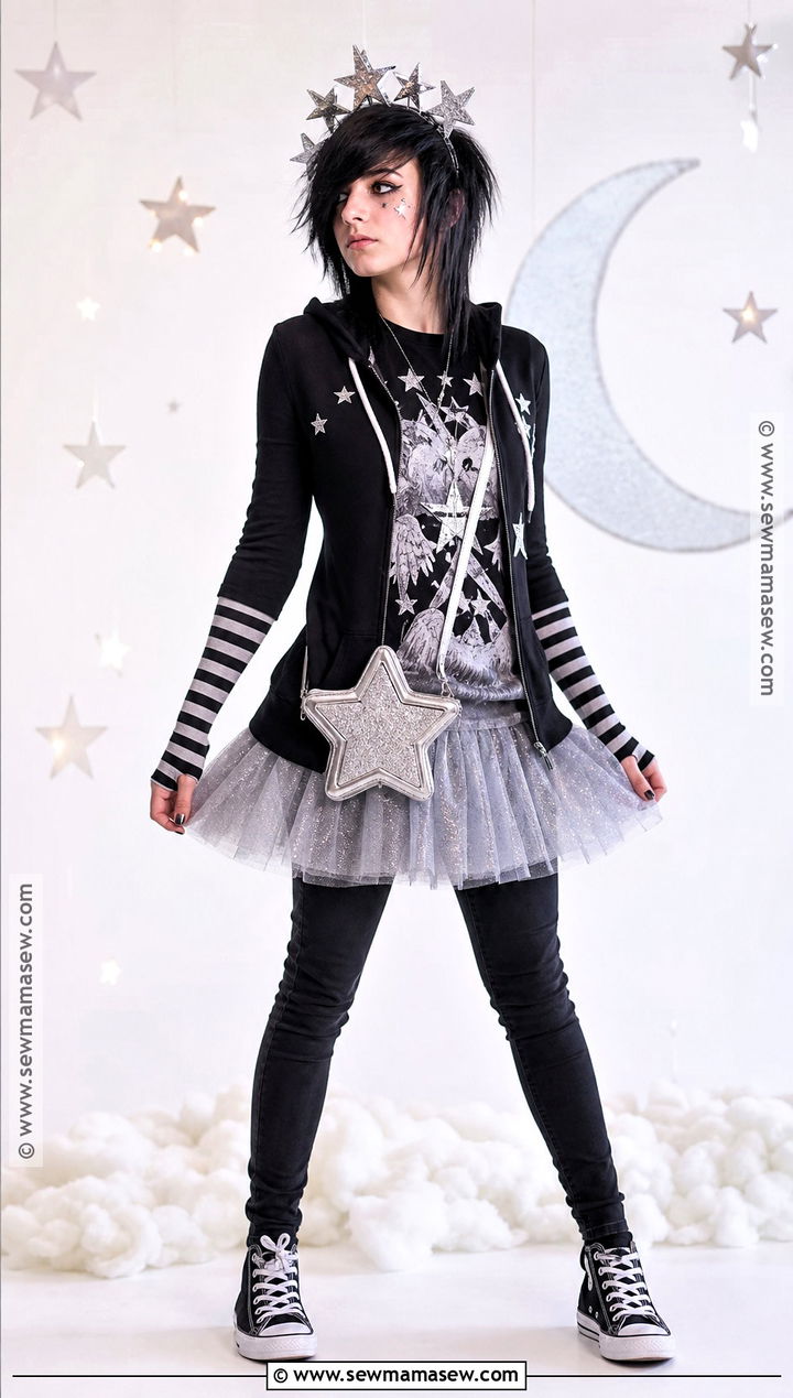 Emo Fallen Star Costume - 35 Alternative Halloween Costumes