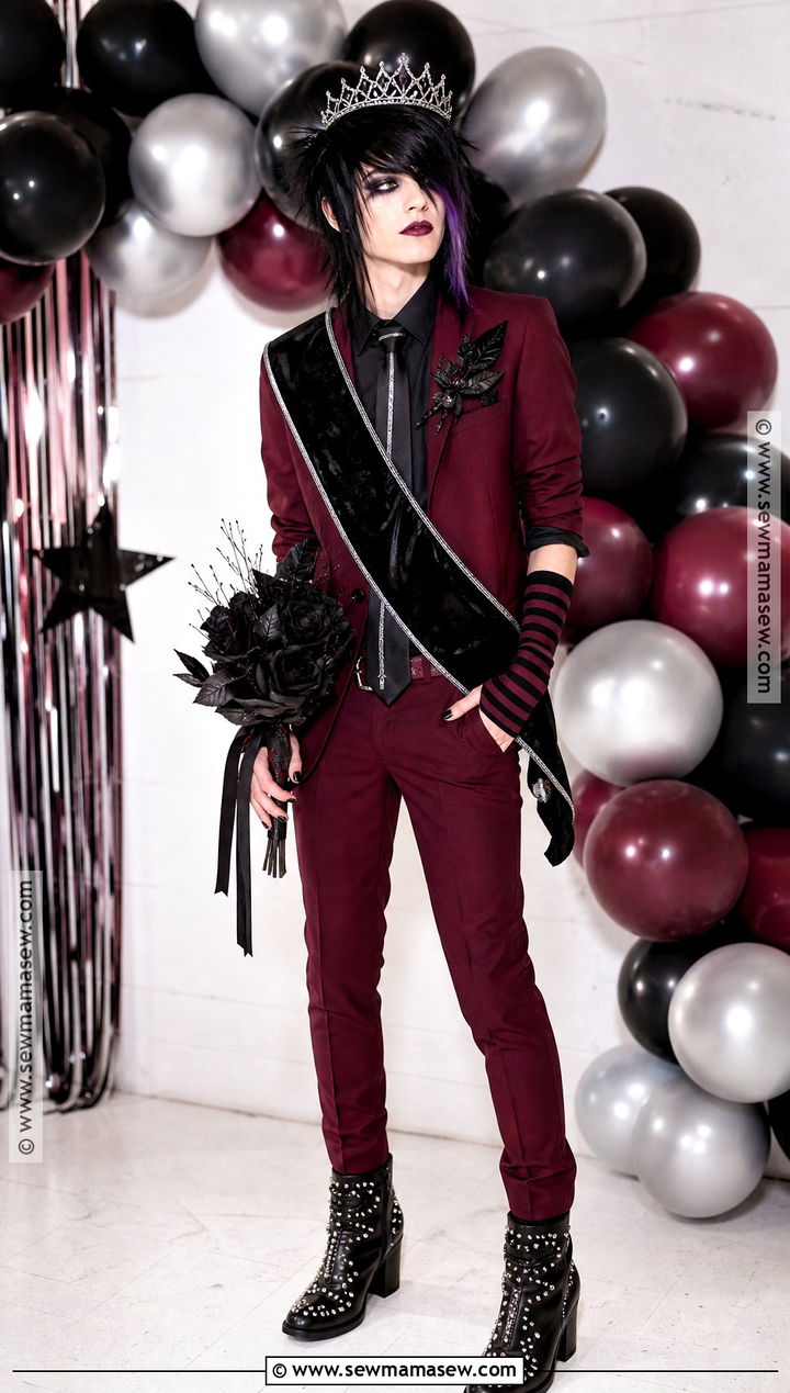 Emo Prom Royalty Costume - 35 alt halloween costume ideas