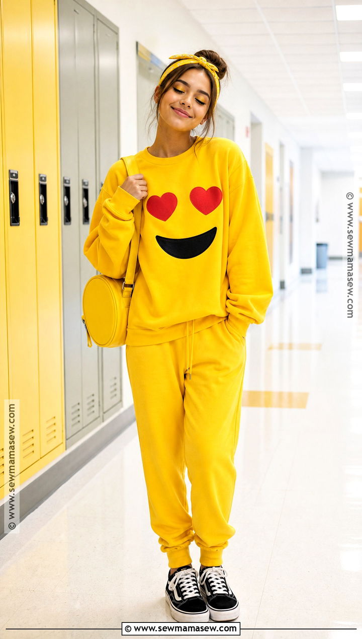 Emoji School Costume - 35 halloween costumes for school