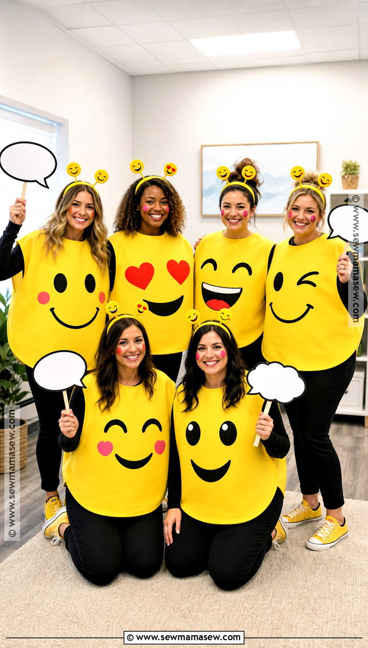 Emoji School Staff Costume - 30 School Staff Halloween Costume Ideas