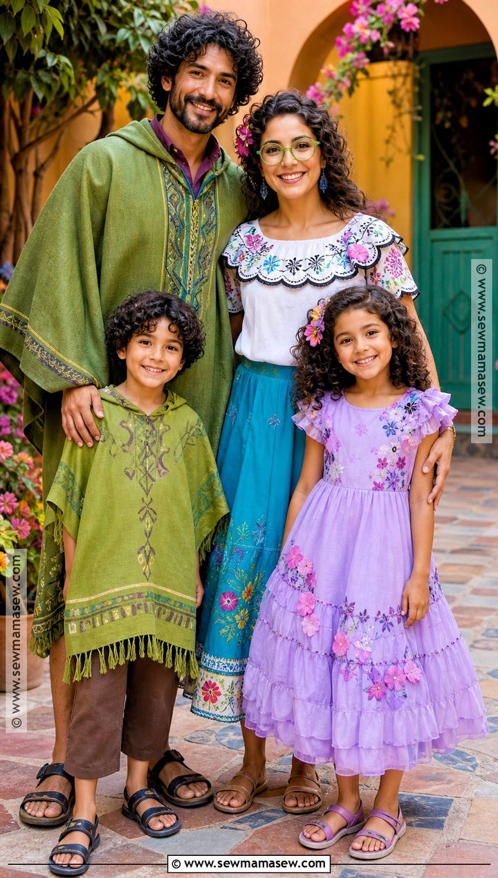 Encanto Family Costume - 40 family halloween costumes for 4