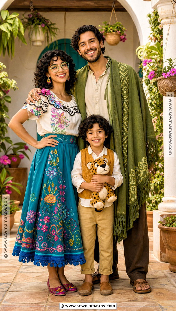 Encanto Family Costume - 45 family of 3 halloween costumes