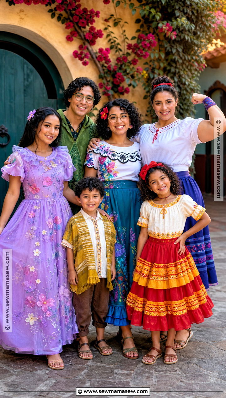 Encanto Family Costume - 35 disney family costumes