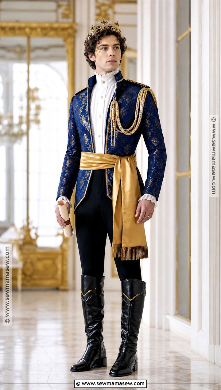 Enchanted Prince Costume With Brocade Jacket - 35 Fantasy Costumes
