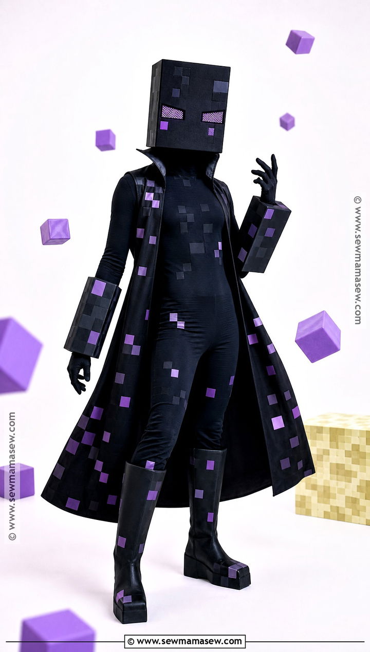 End Dimension Enderman Cosplay - 35 enderman cosplay ideas