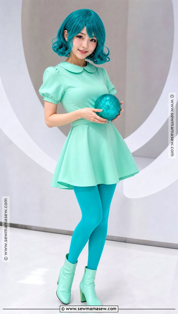 Envy Cosplay With Mint Dress - 35 inside out cosplay ideas