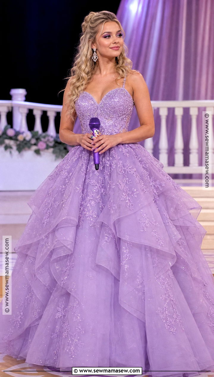 Eras Tour Speak Now Purple Gown Taylor Swift Costume - 40 taylor swift halloween costume ideas