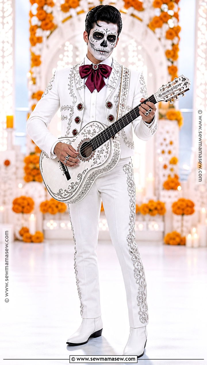 Ernesto De La Cruz Costume With White Suit - 40 disney villain costumes