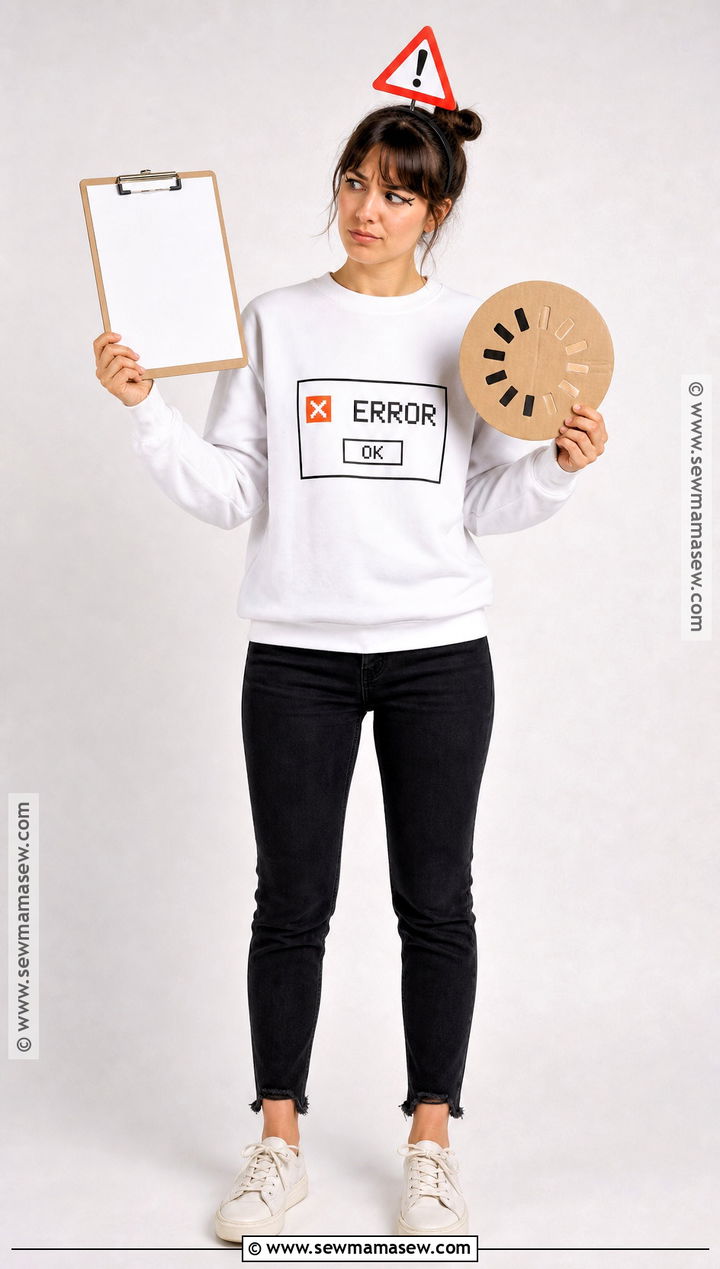 Error 404 Costume Not Found - 35 funny halloween costume ideas