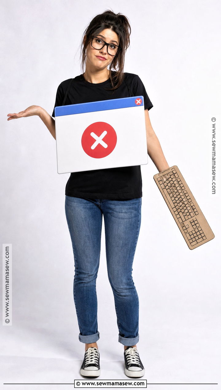 Error Message Costume - 50 easy costume ideas