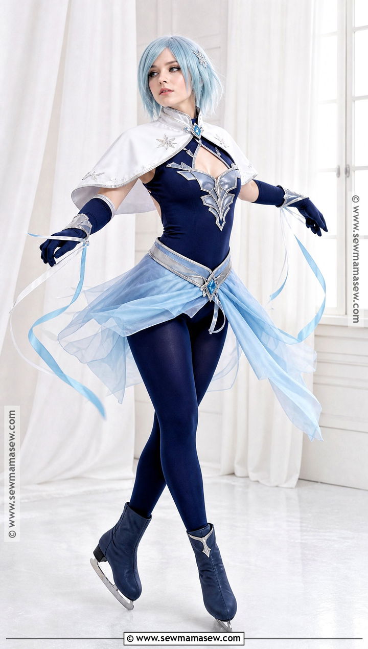 Eula Dance Cosplay With Flowing Cape - 30 eula cosplay ideas