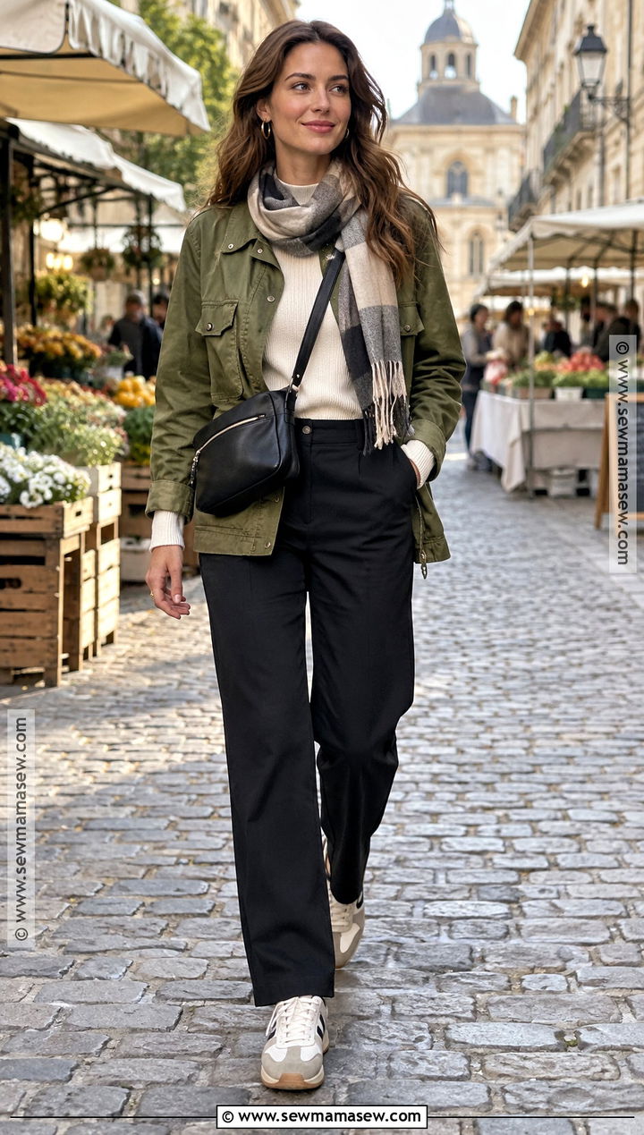 European Fall Utility Jacket Outfit - 15 europe fits fall