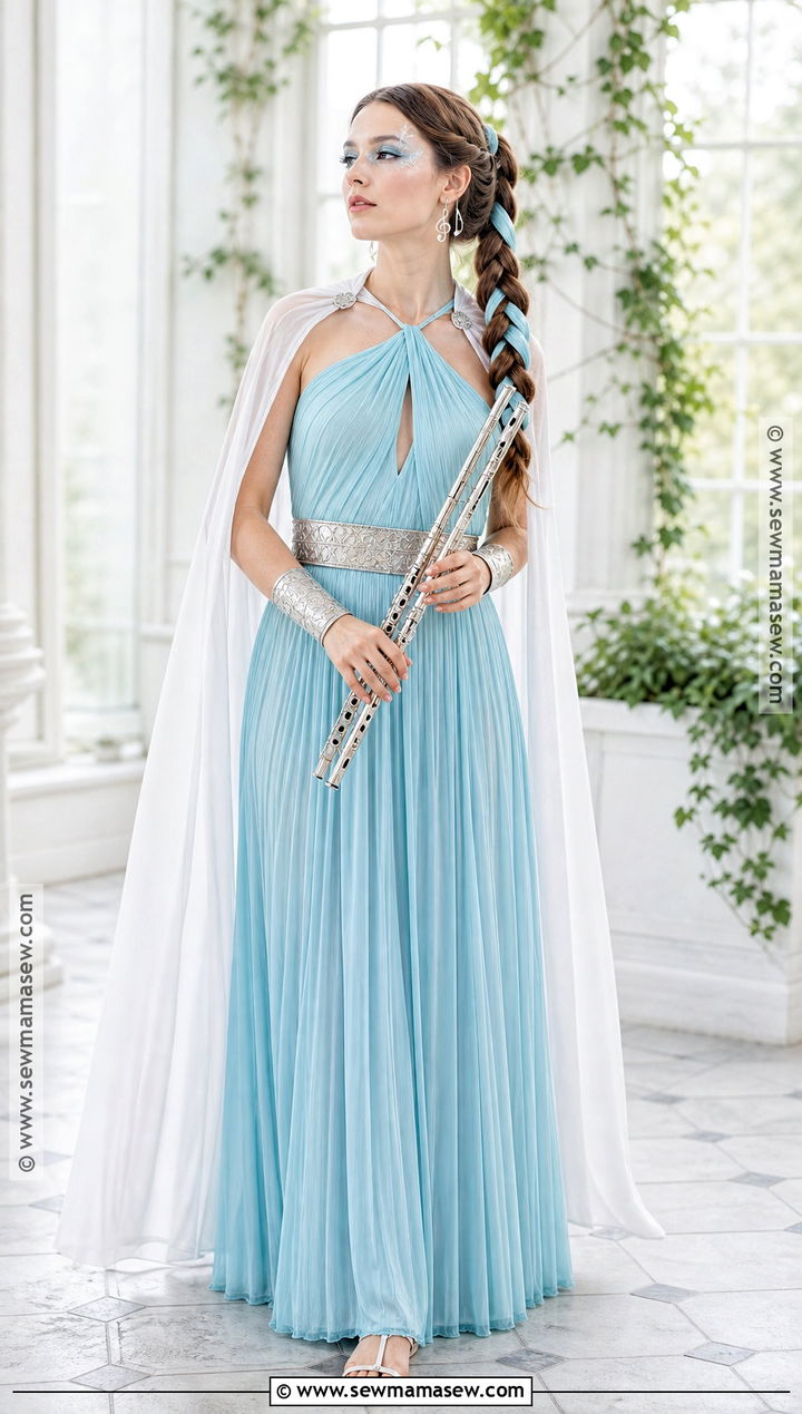 Euterpe Music Muse Costume - 50 greek goddess costume ideas