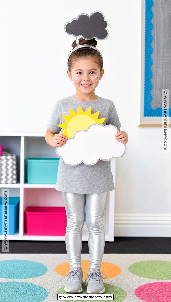 Every Cloud Has A Silver Lining Idiom Costume - 35 idiom costumes for school