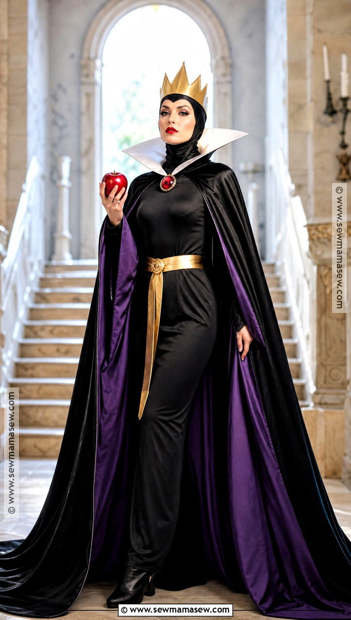 Evil Queen Costume - 35 Women In Black Costume Ideas