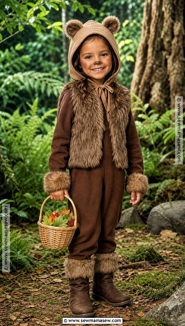 Ewok Costume With Furry Hood - 30 Easy Star Wars Costumes
